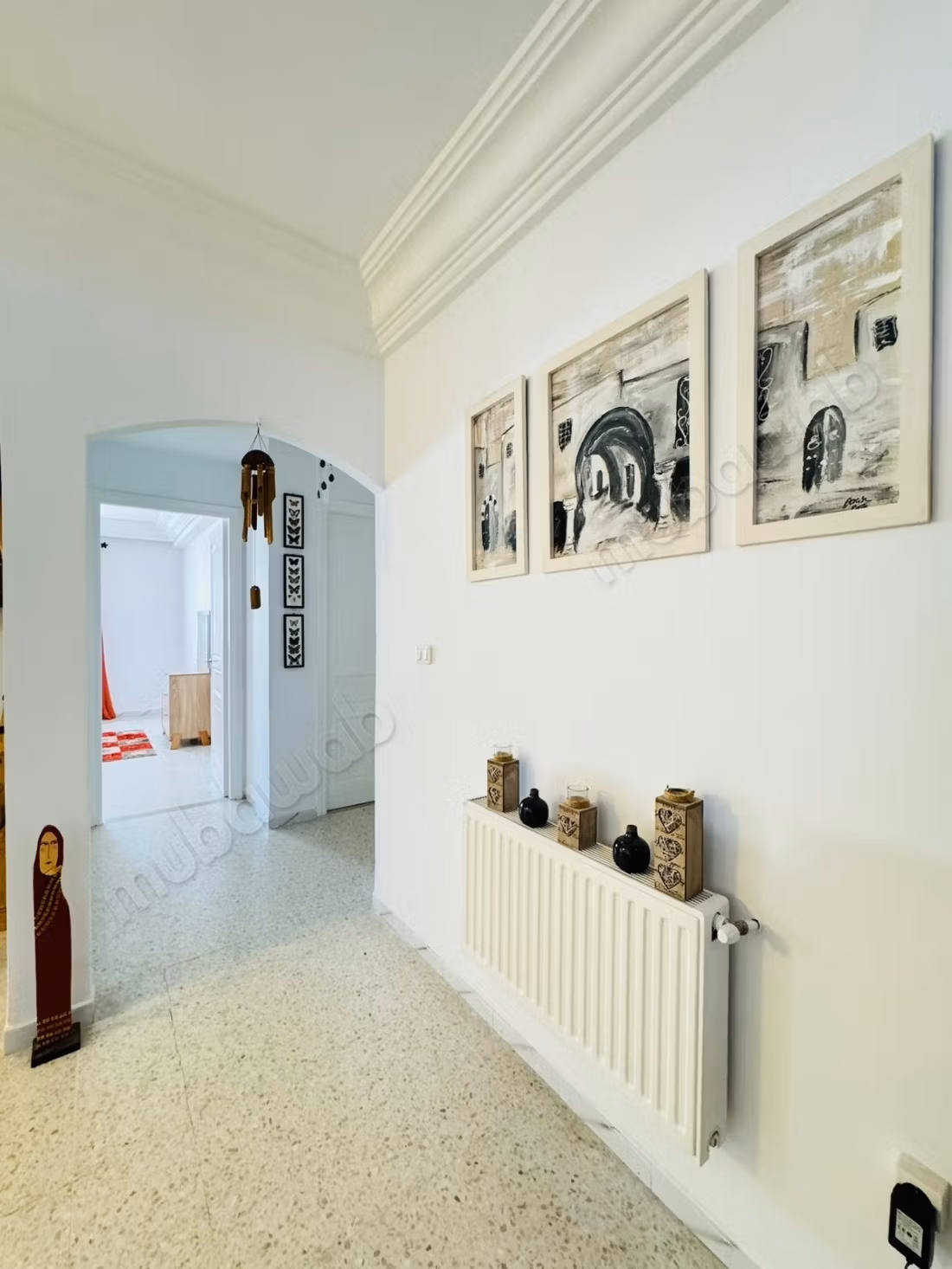 A loué appartement meublé