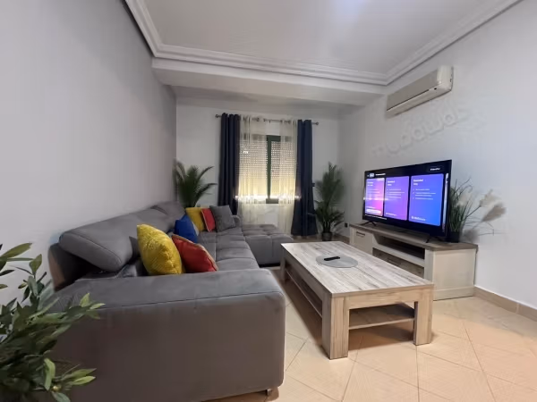 Apartamento amueblado en alquiler a largo plazo en Guéliz,