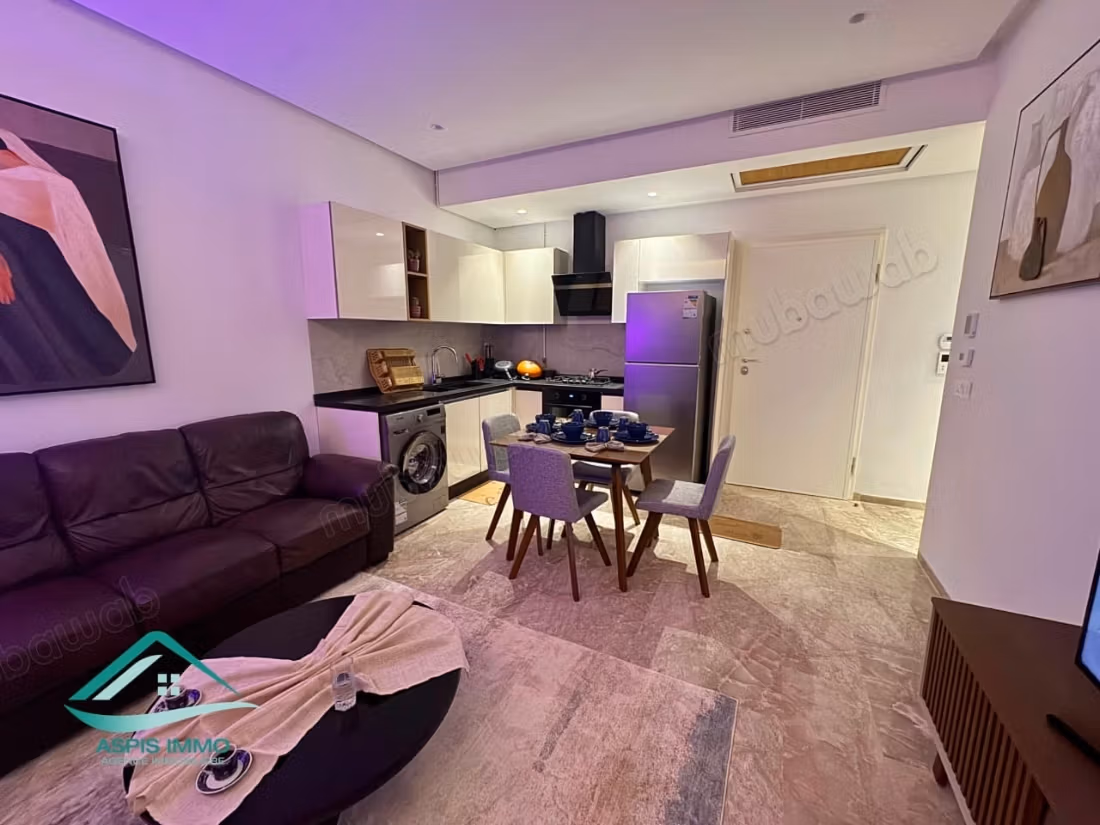 Apartment S2 300 meters from the white beach of Kelibia