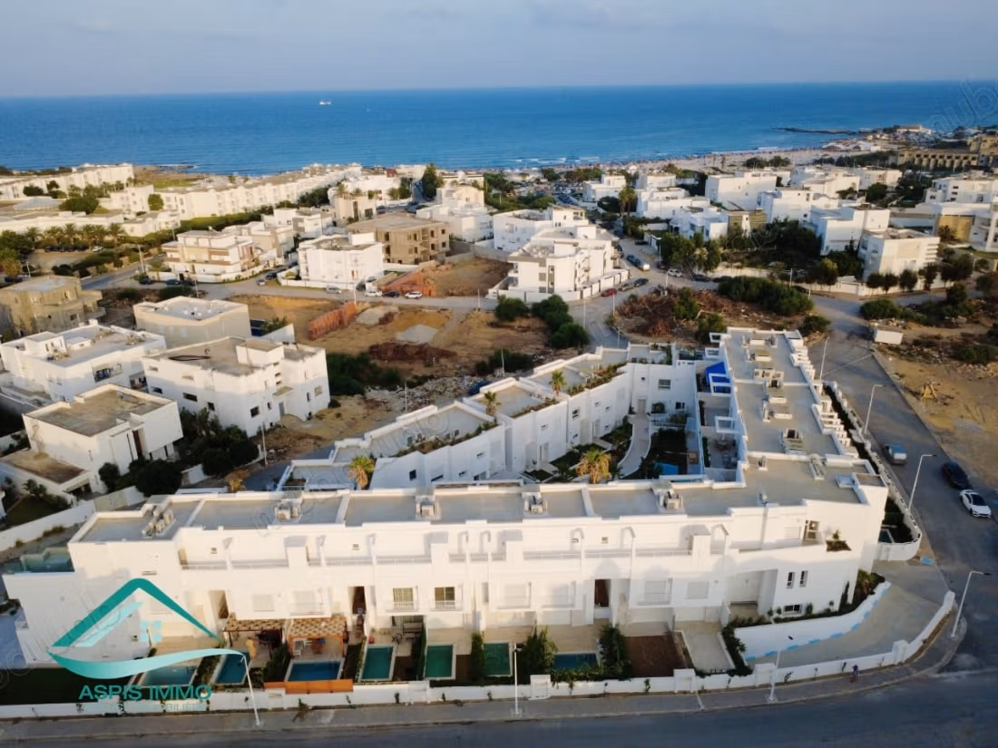 Apartment S2 300 meters from the white beach of Kelibia