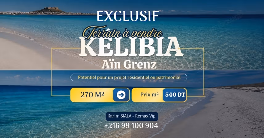 Land in Ain Grenz KELIBIA