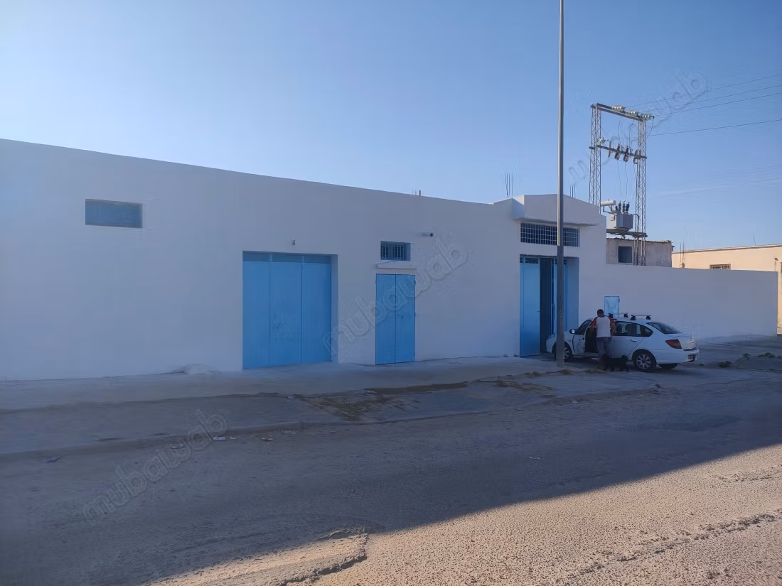 Industrial area in Al-Batin intersection of the technical inspection for cars