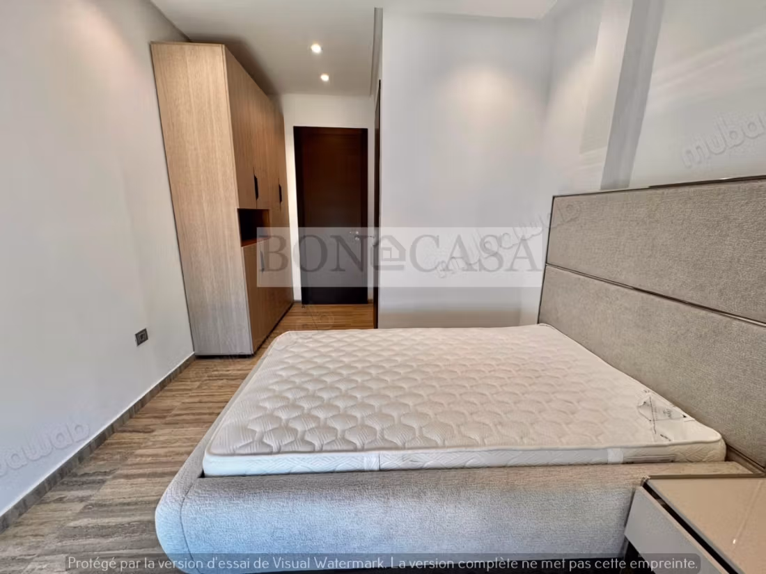 Villa neuve S3 vue mer meublée à louer à la Marsa