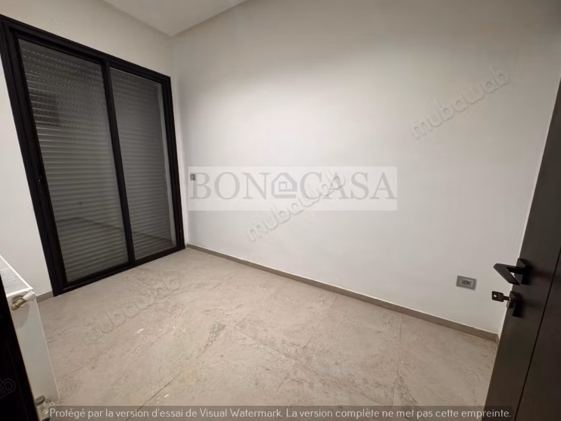 Villa neuve S3 vue mer meublée à louer à la Marsa