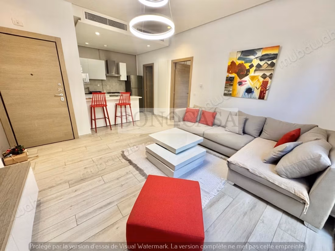 S1 Furnished with garden for rent in la Marsa