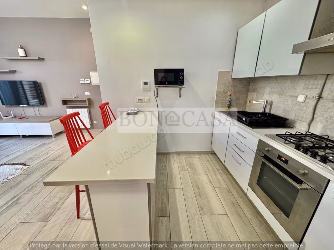 S1 Furnished with garden for rent in la Marsa