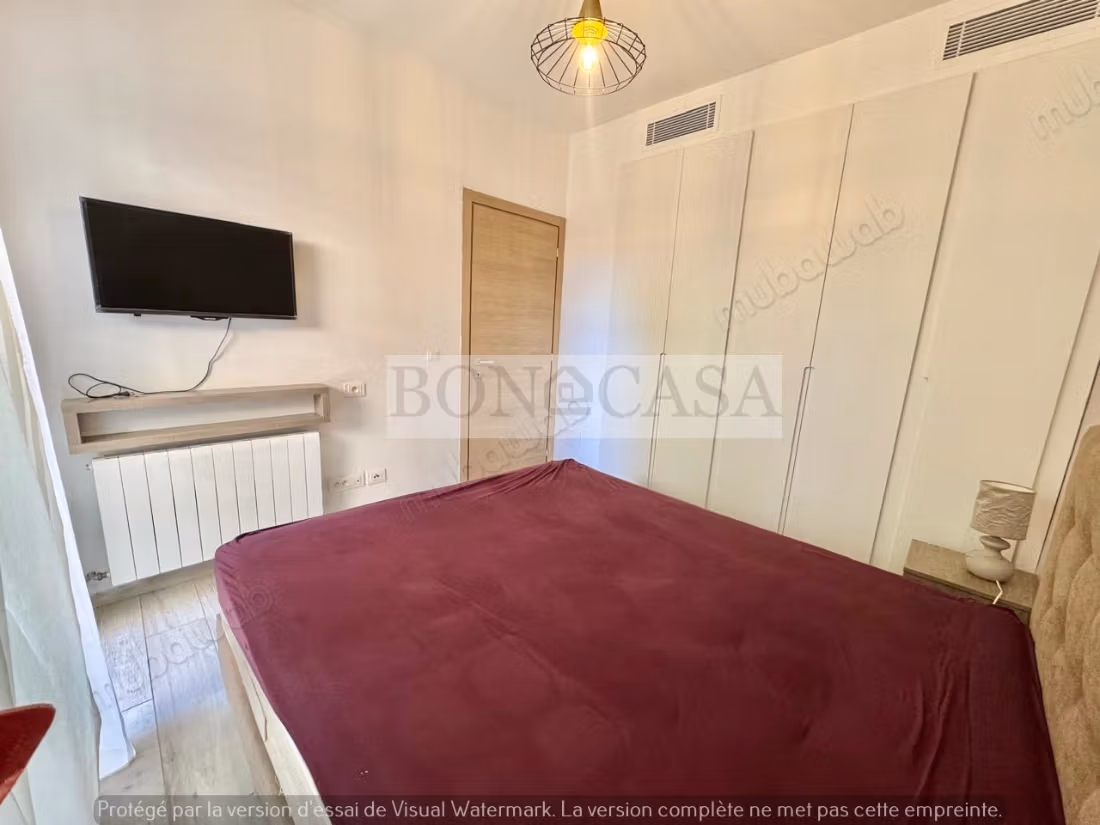 S1 Furnished with garden for rent in la Marsa