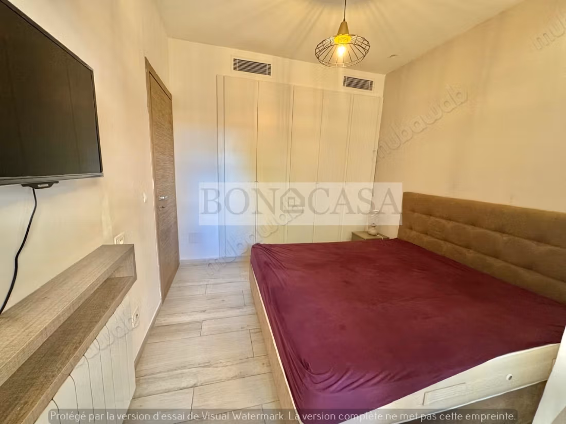 S1 Furnished with garden for rent in la Marsa