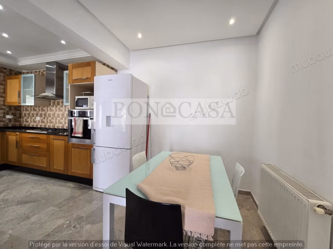 Etage de villa S3 vide/meublé à louer à la Marsa