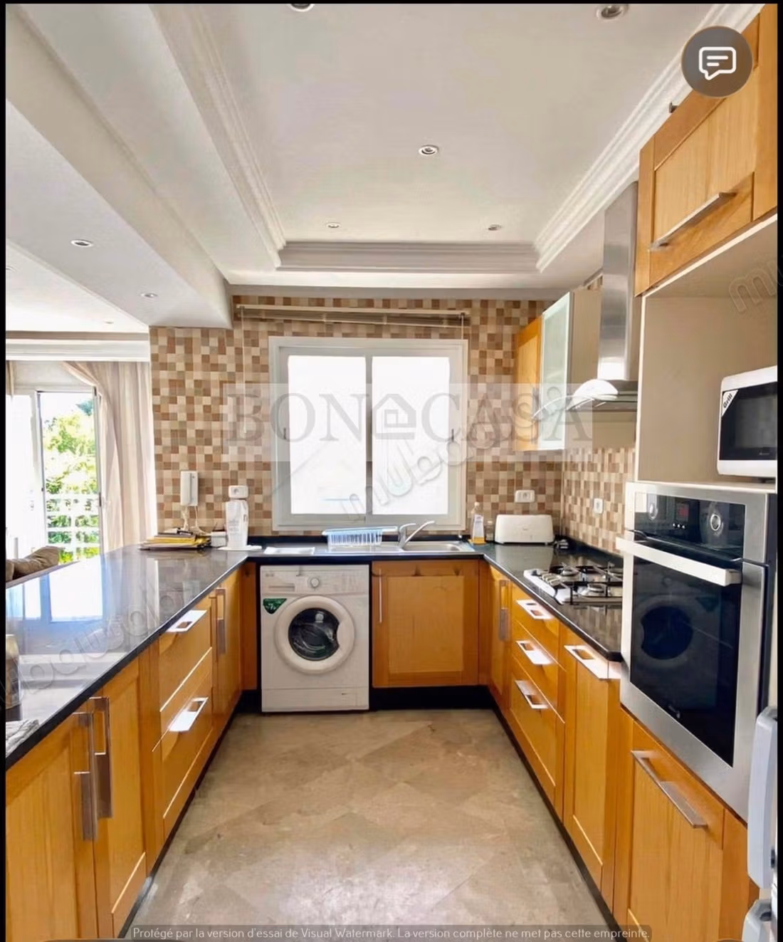 Etage de villa S3 vide/meublé à louer à la Marsa