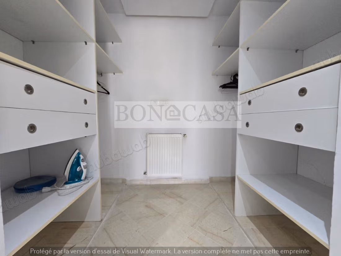 Etage de villa S3 vide/meublé à louer à la Marsa