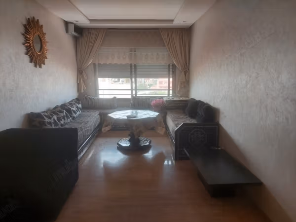 Appartement meublé 2 chambres 
Ain sebaa