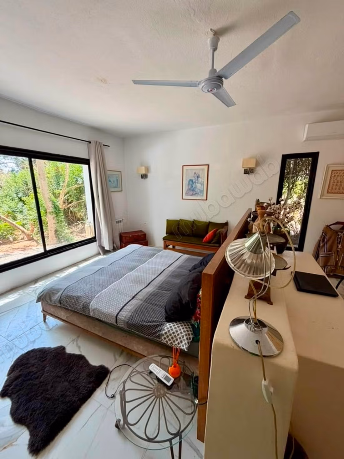 Ville e case di lusso in affitto a Hammamet Nord. 3 camere. Antenna satellitare, residenza sicura