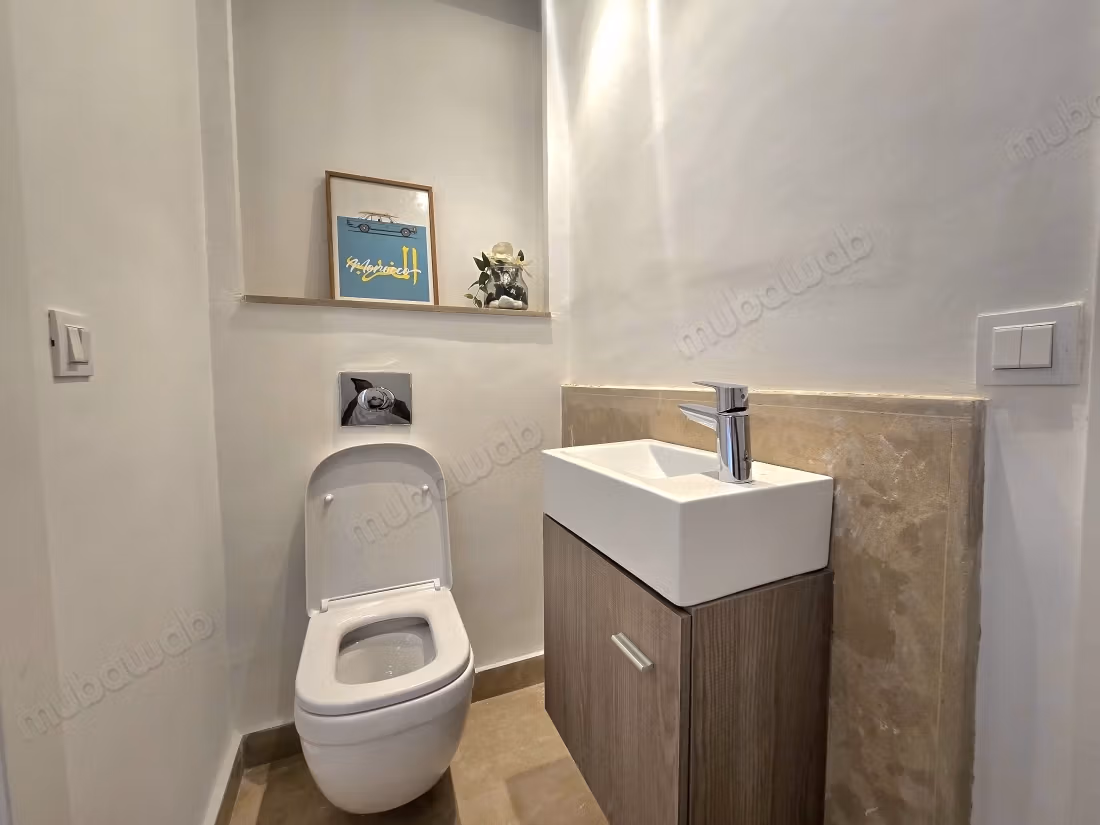 Appartement te huur in Bourgogne Ouest. Oppervlakte van 60 m². Gemeubileerd