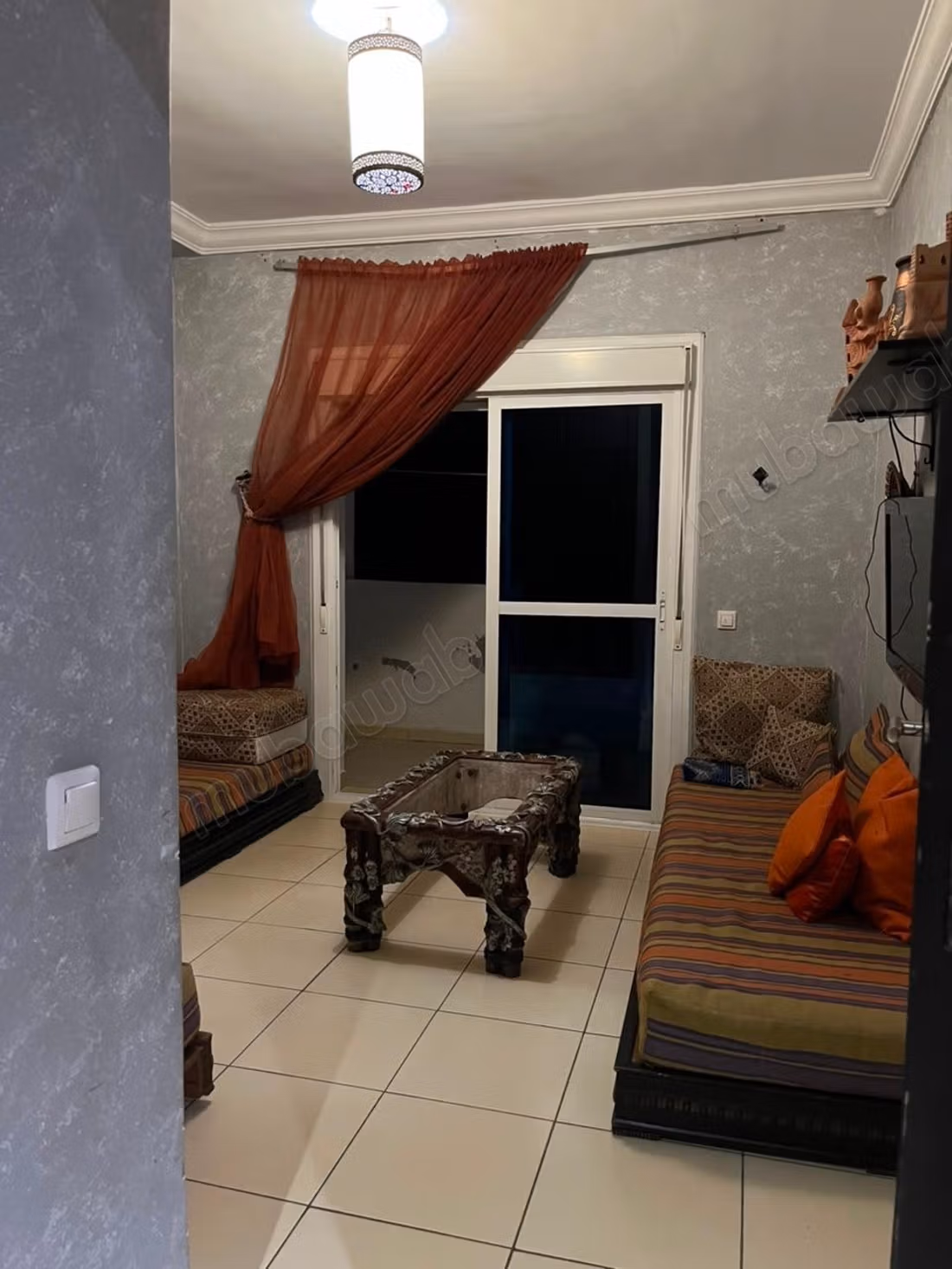 Appartamenti in affitto a M'diq. Superficie totale 100 m². Balcone e giardino