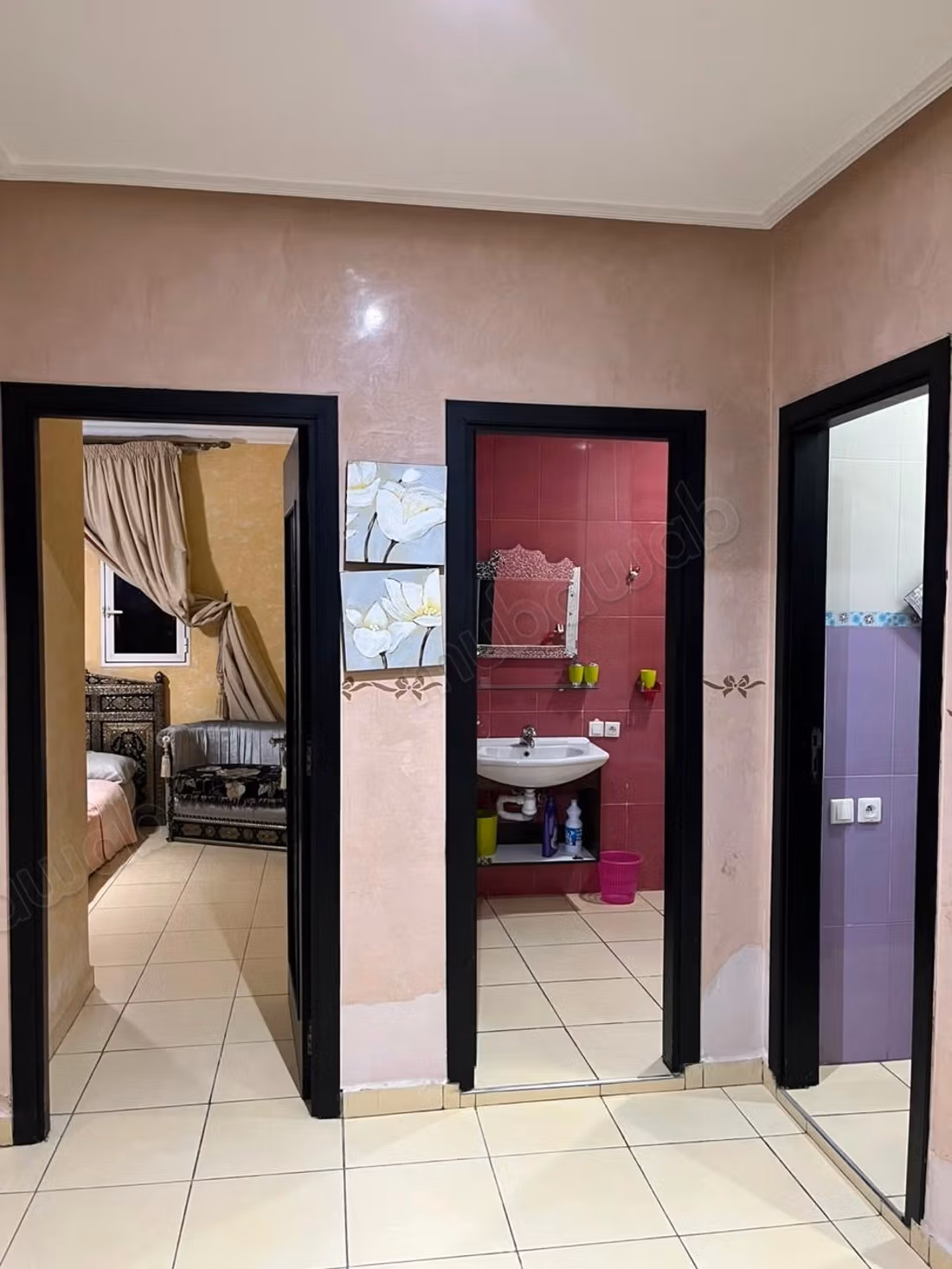 Appartamenti in affitto a M'diq. Superficie totale 100 m². Balcone e giardino