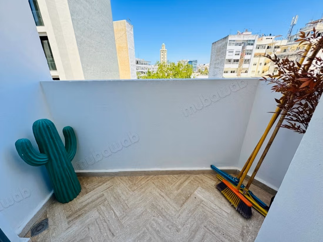Duplex rare meublé