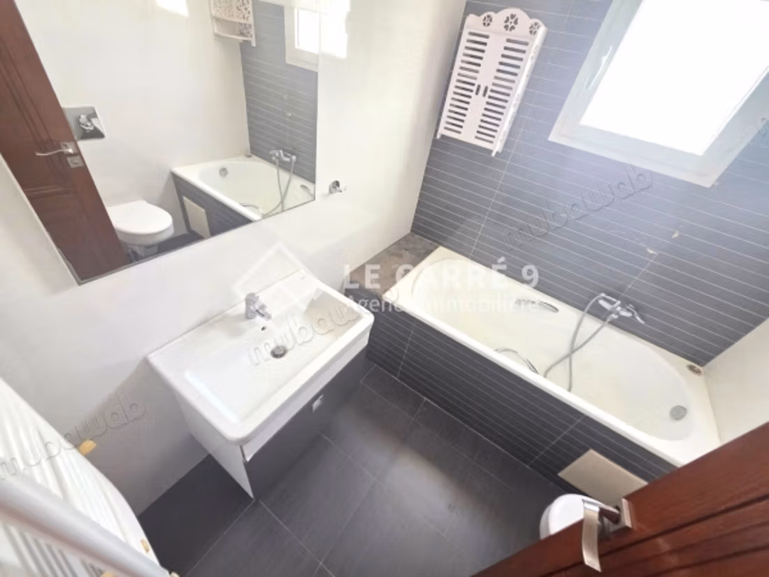 Un appartement s2 à louer aux jardin de carthage