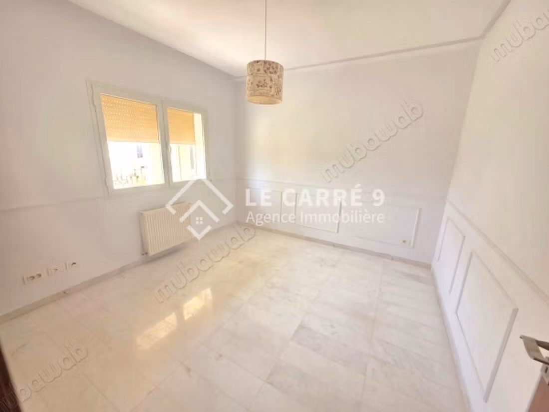 Un appartement s2 à louer aux jardin de carthage