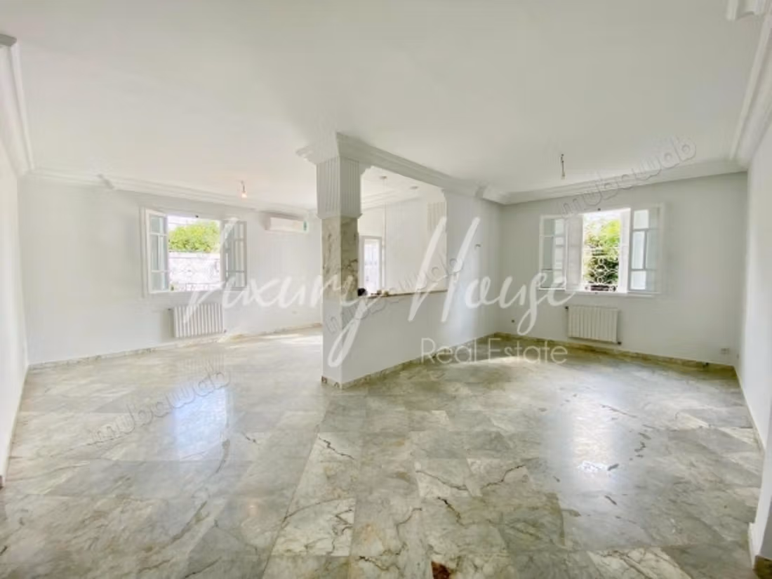 Villa S4 avec Jardin à La Marsa Ennassim