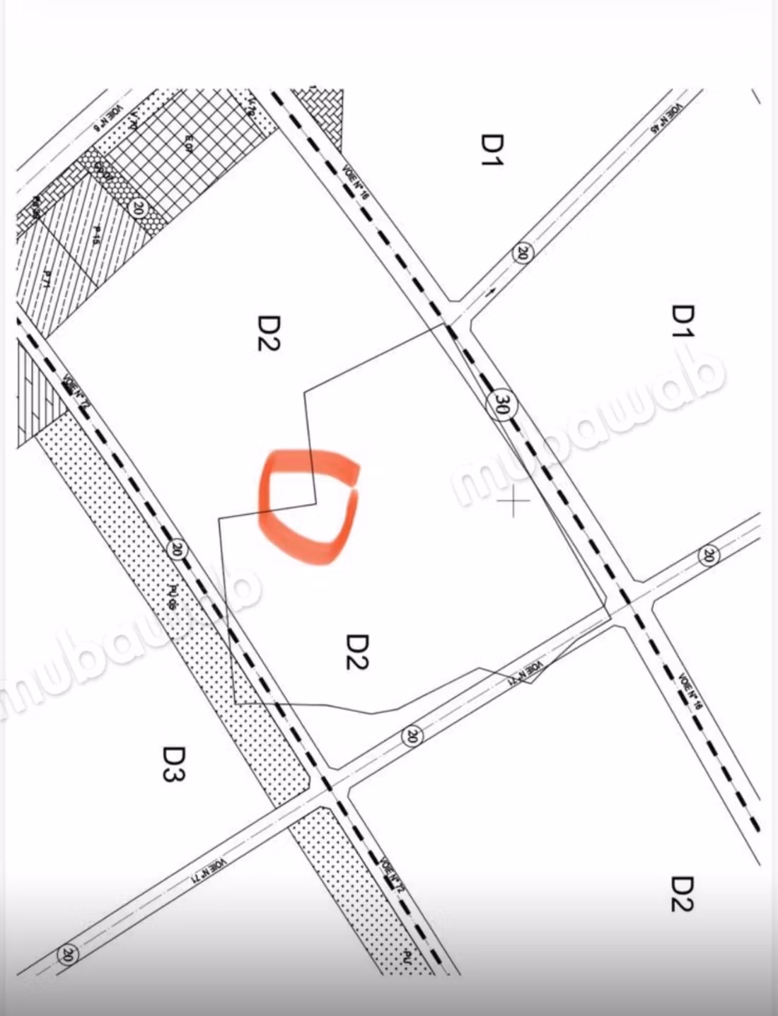 Land 2000 m² 20 min from Marrakech Atlas View