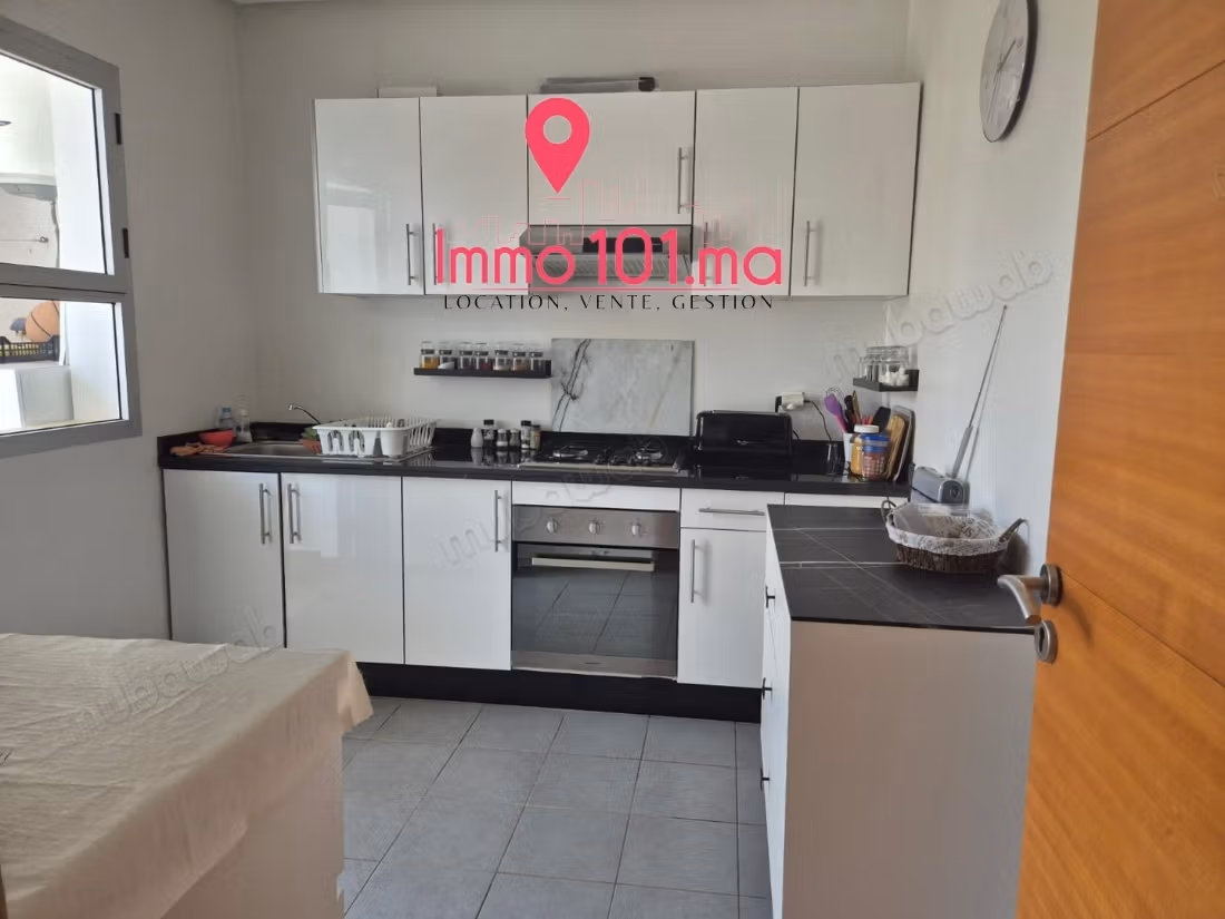 Locatie gemeubileerd appartement in Bouznika