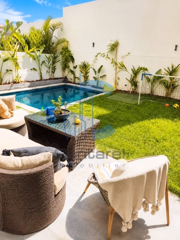 EN ALQUILER – Magnífica casa amueblada en una residencia de alto nivel – Aïn Diab Extensión