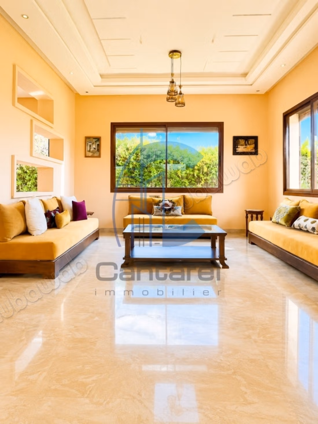 Villa d'eccezione arredata con piscina in affitto - Strada di Azemmour, Dar Bouazza
