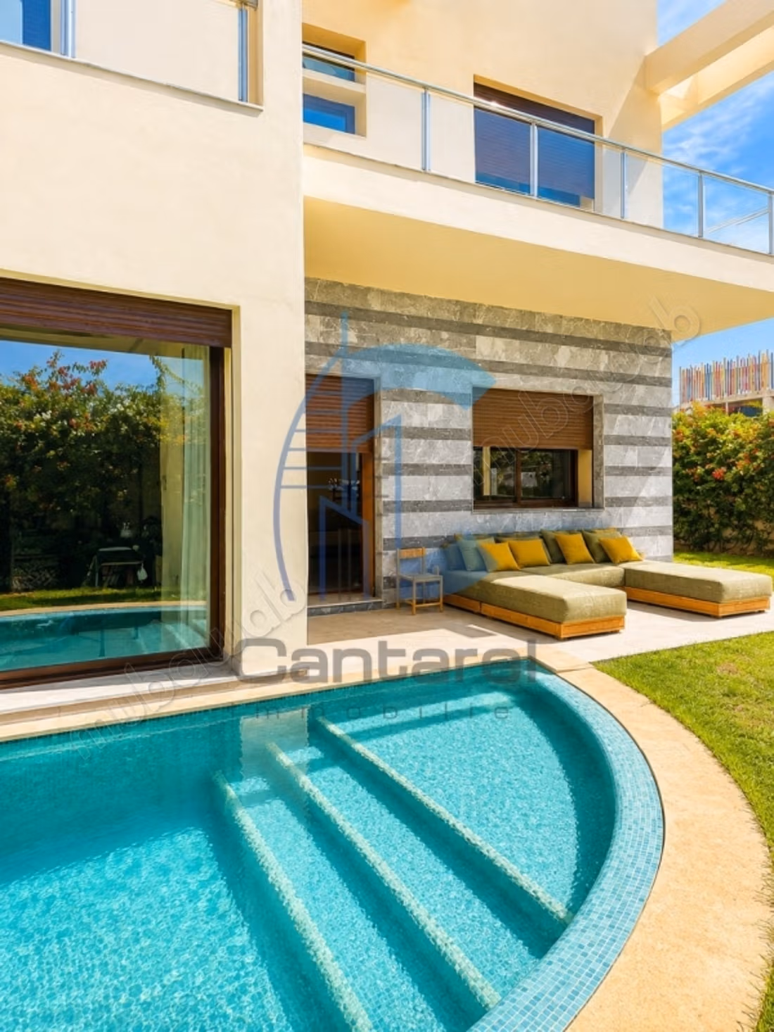 Villa d'eccezione arredata con piscina in affitto - Strada di Azemmour, Dar Bouazza