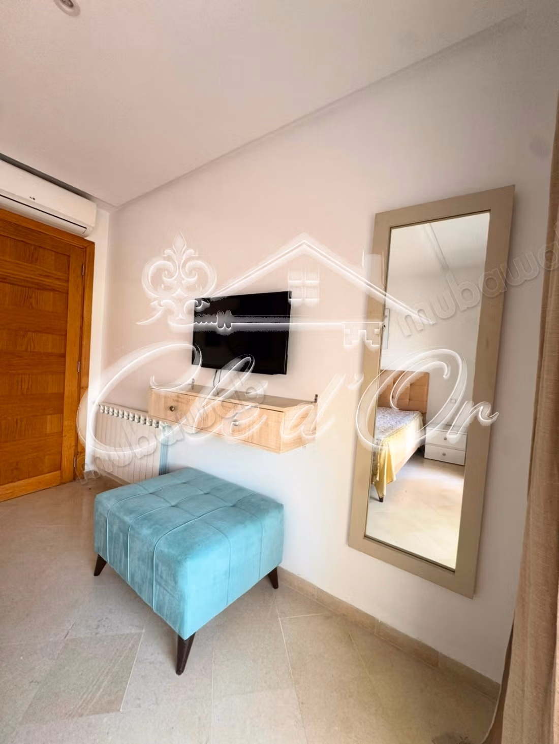 Appartement S1 à louer au Jardins de Carthage
