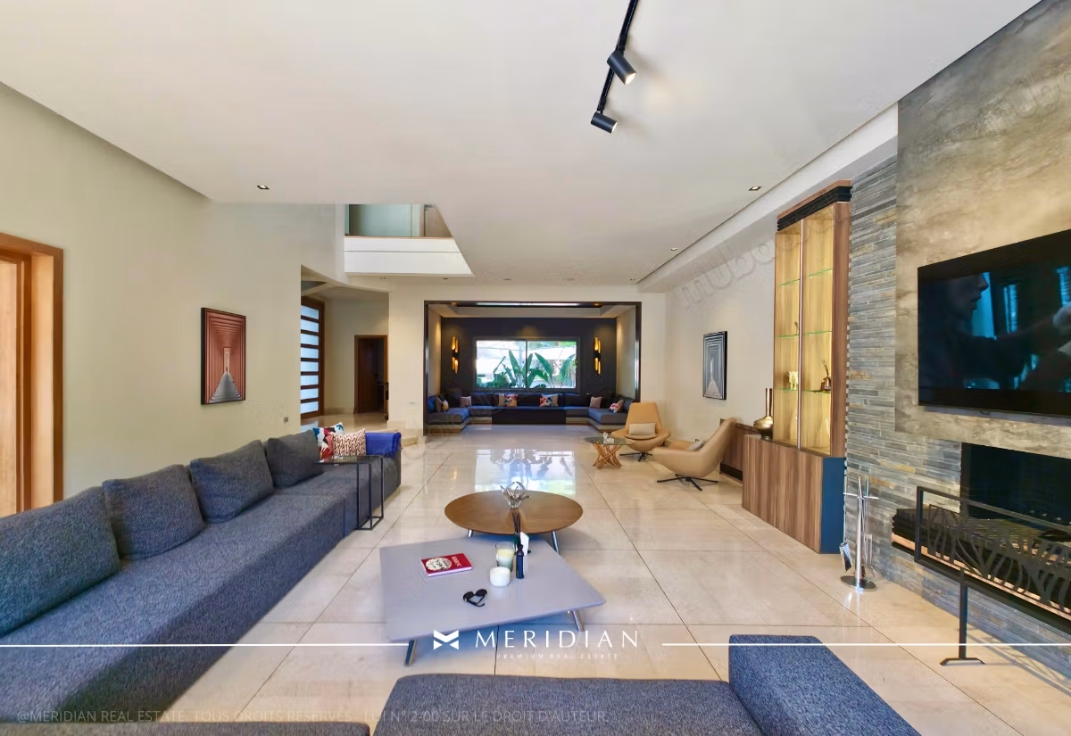 Exclu Location Villa moderne meublée.
Ain Diab