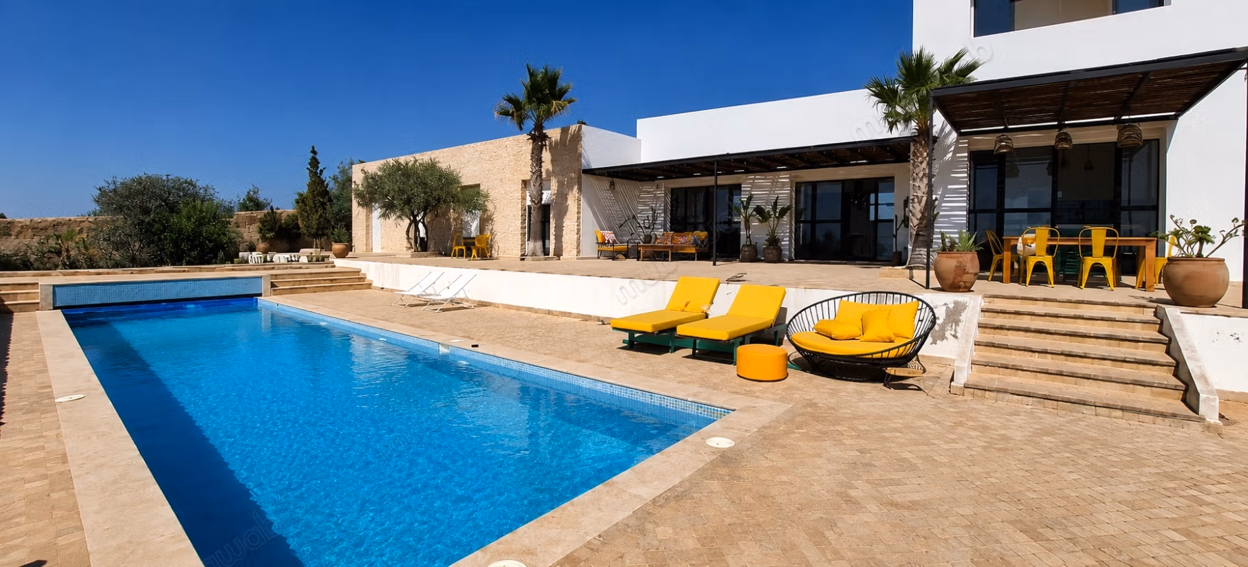 Villa contemporaine avec vue Océan