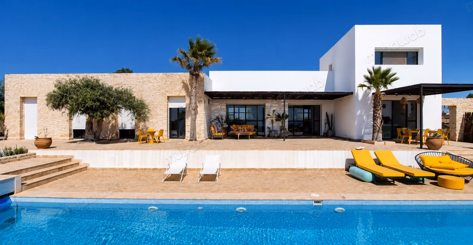 Villa contemporaine avec vue Océan