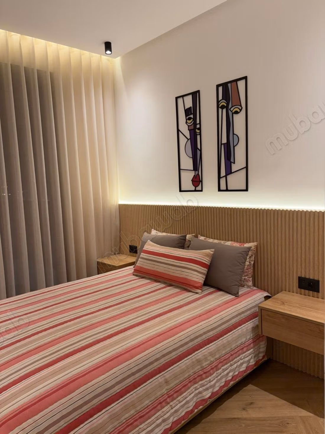 Appartamento con 3 camere da letto arredato in affitto ad Aindiab, residence chiusa con piscina