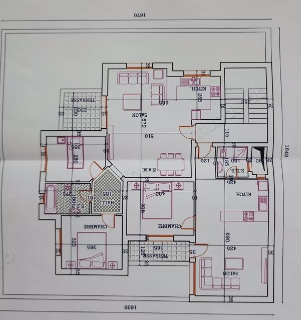 Vente d’une villa inachevée