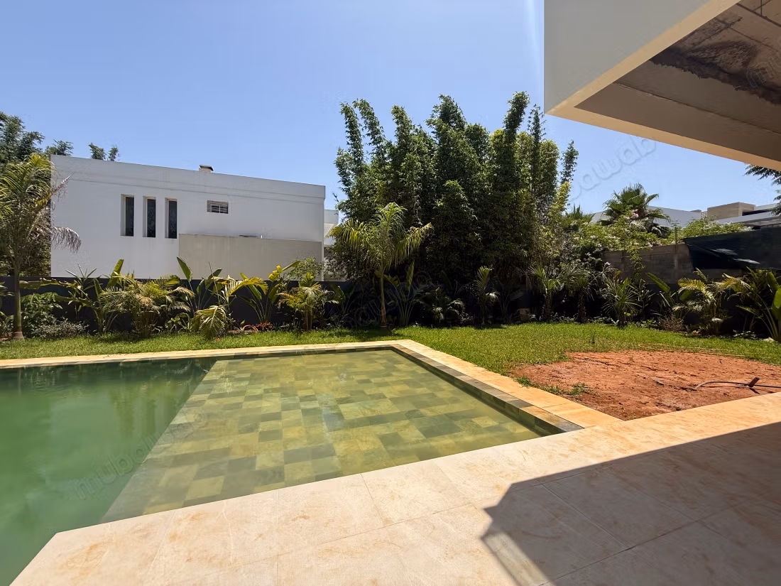 Villa nuova in affitto nell'aranceto Souissi