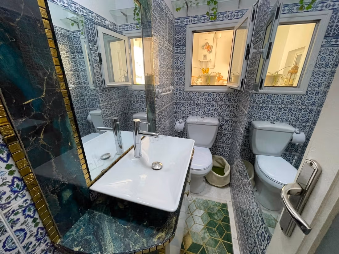 For Rent Furnished Villa Floor S1 Marsa Corniche