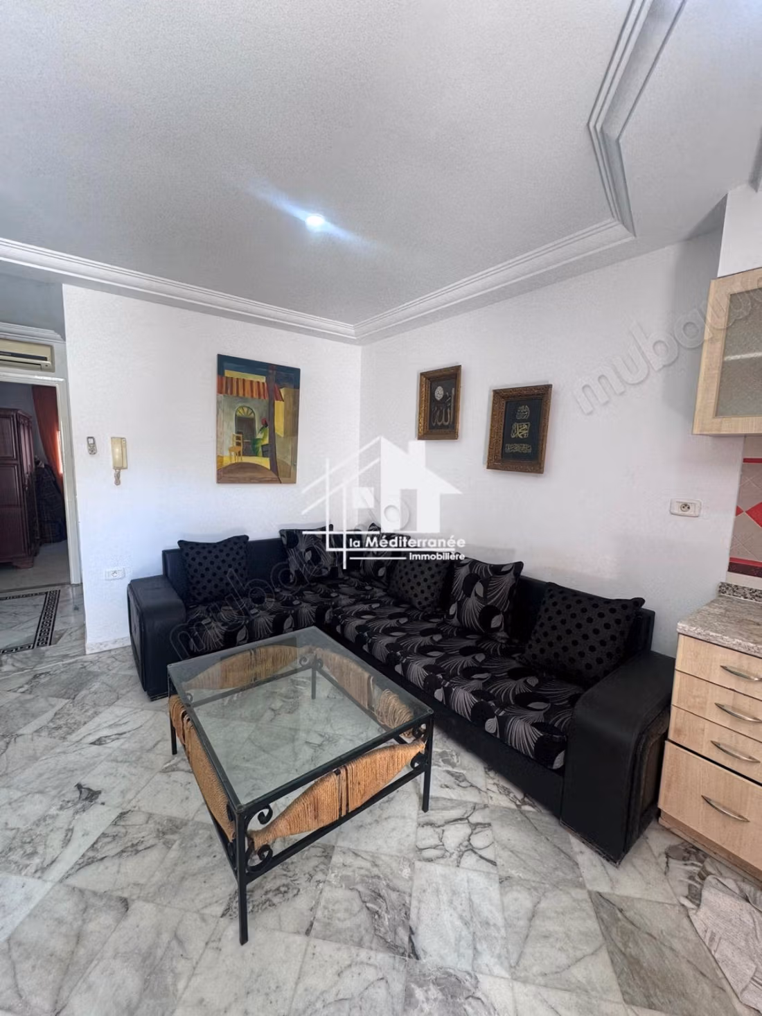 A louer appartement S1 meublé à Ennasr