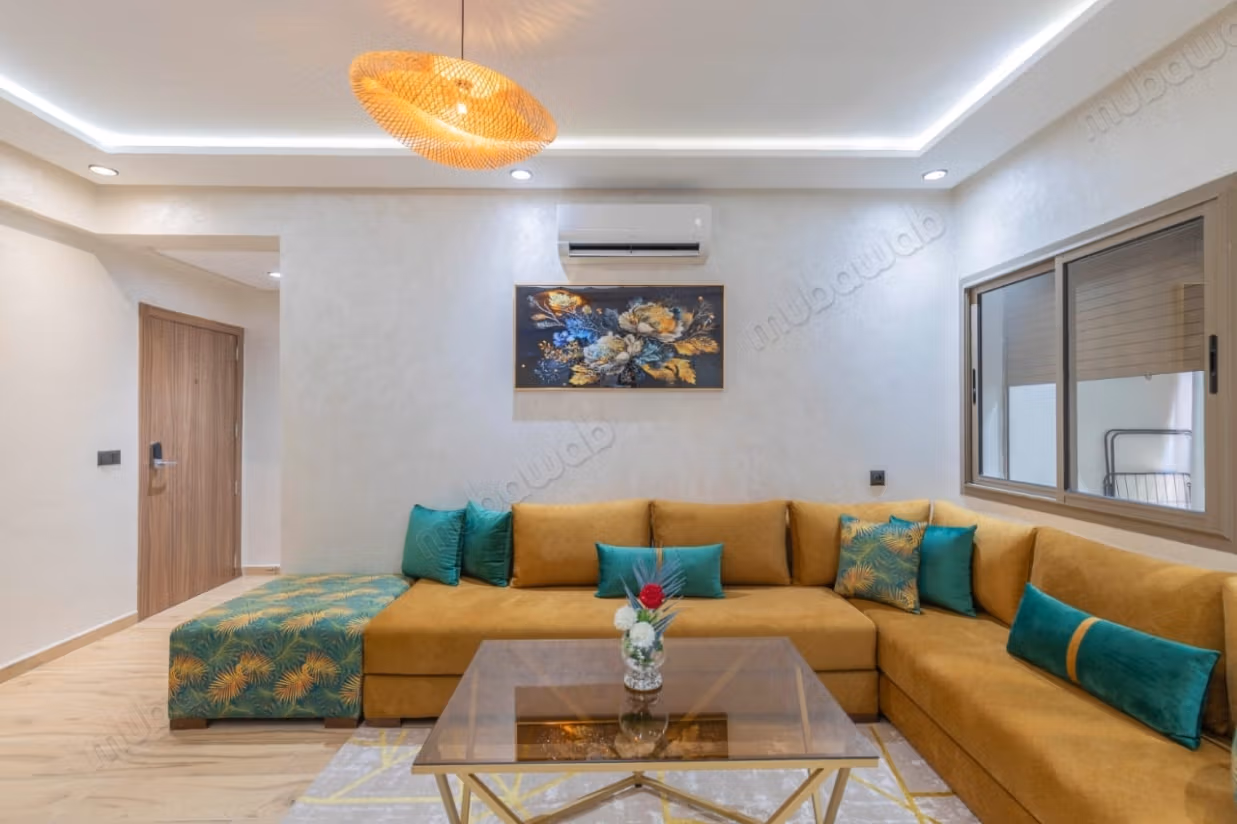 Superbe appartement à louer à Guéliz Boulevard Med 6.3 pièces confortables. Meublé