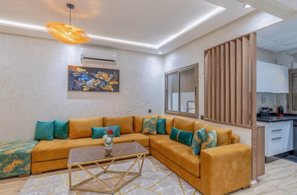 Superbe appartement à louer à Guéliz Boulevard Med 6.3 pièces confortables. Meublé
