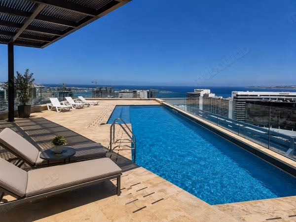 Exclusivité: Piscine Rooftop, Vue ville&Mer Unique
