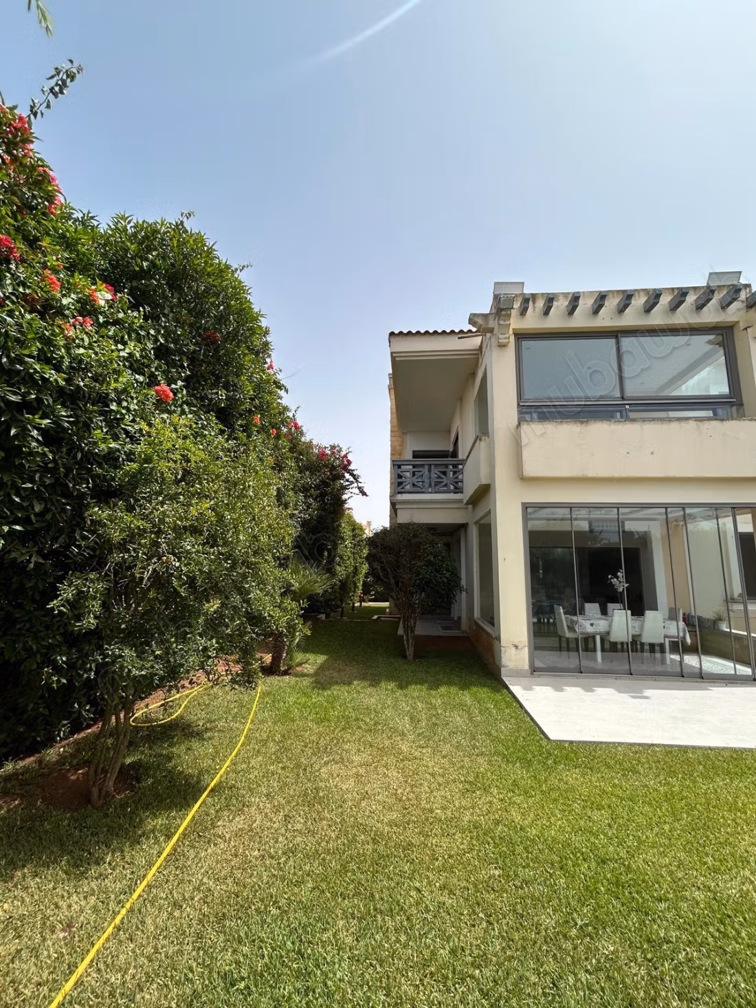 Magnificent semi-furnished villa for rent in Darbouazza