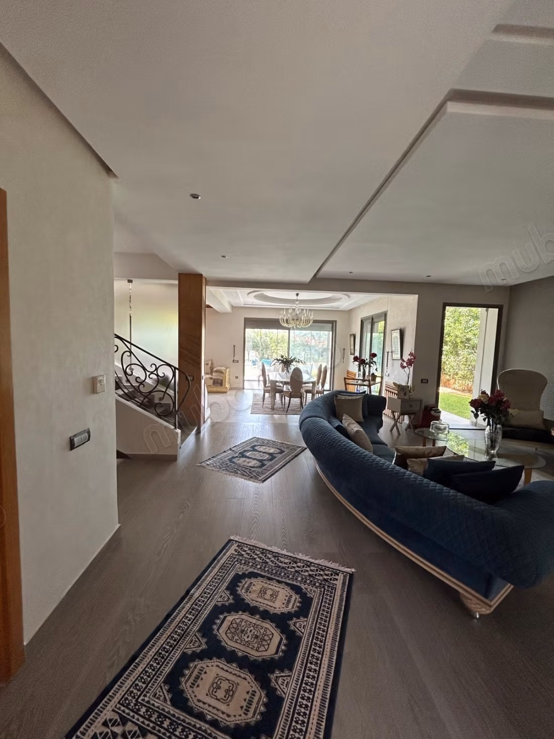 Magnificent semi-furnished villa for rent in Darbouazza