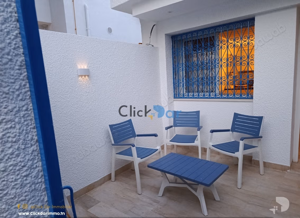 Apartment on the ground floor for summer rental
