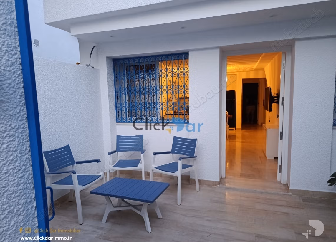 Apartment on the ground floor for summer rental