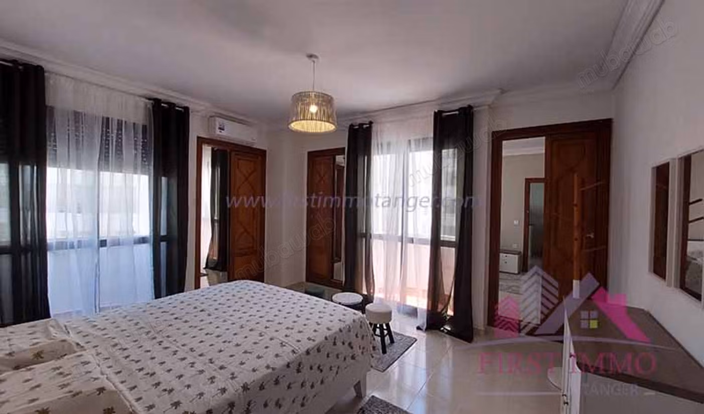 Moderne Gemeubileerde Appartement Te Huur in Malabata