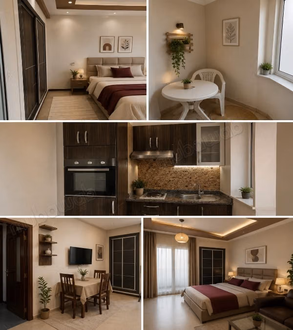 Bonito apartamento en venta en Maârif. 1 habitación. Plazas de aparcamiento y terraza