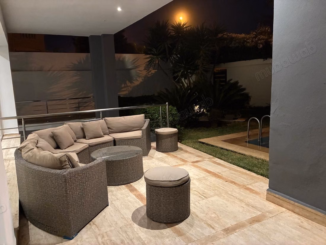 Magnifique villa a louer dar bouazza 
entree dar bouazza