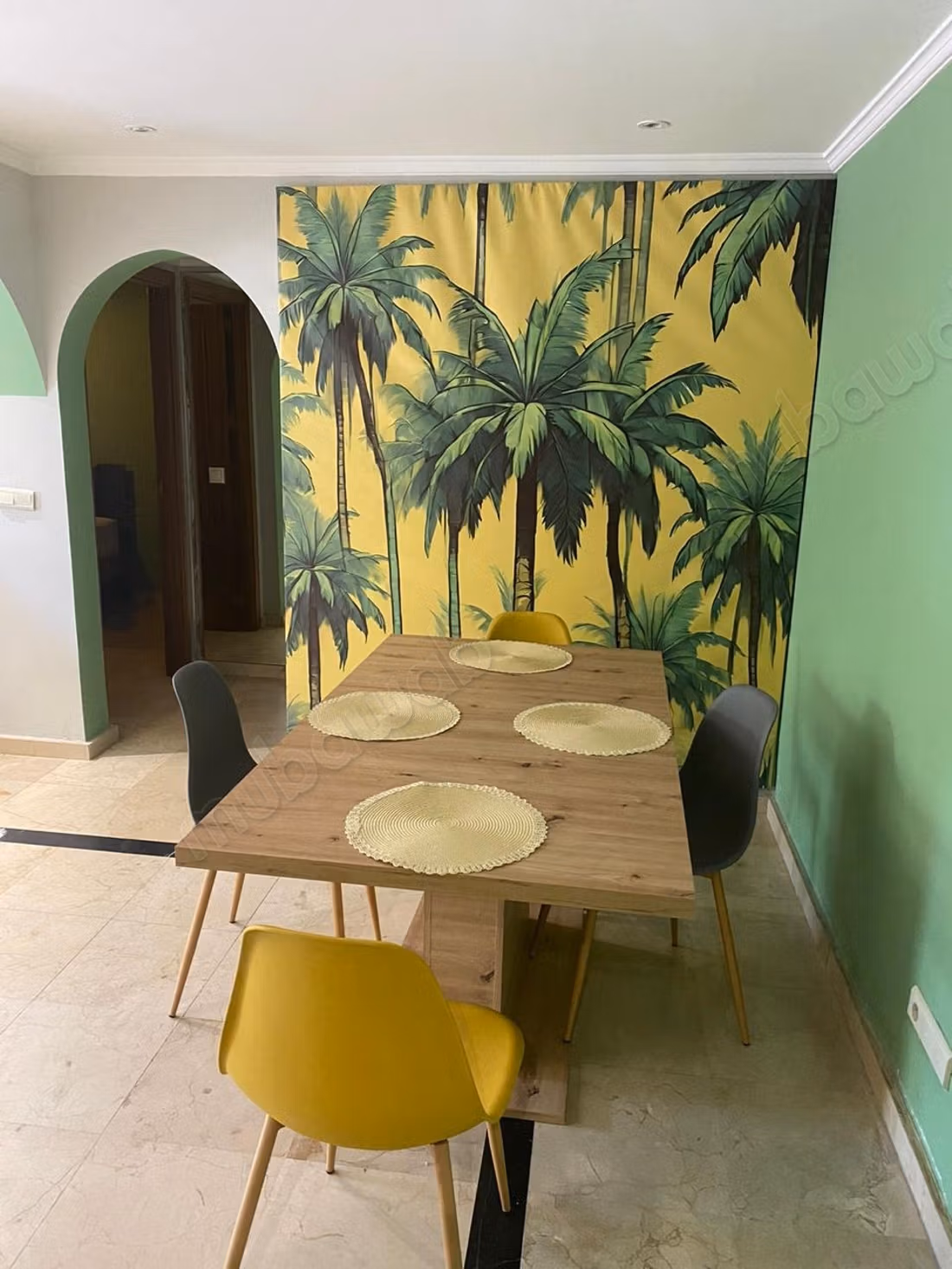 Bel appartamento arredato in affitto a lungo termine a Marrakech Majorelle