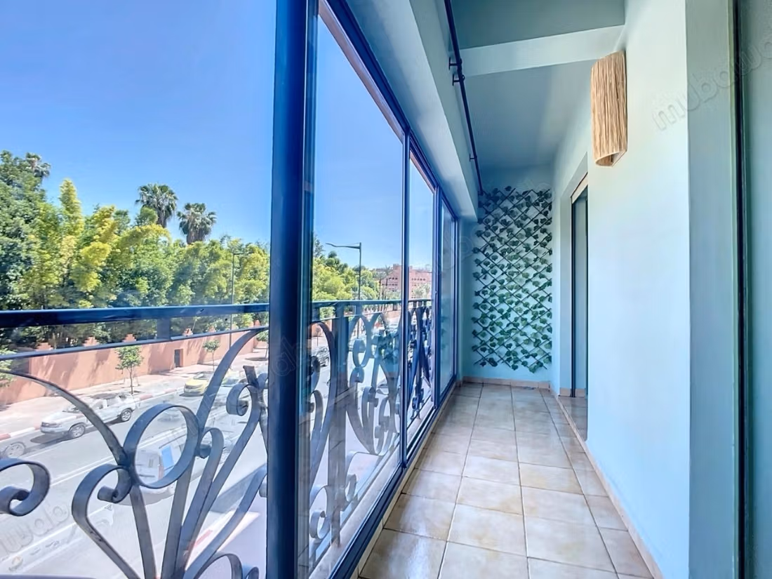 Bel appartamento arredato in affitto a lungo termine a Marrakech Majorelle